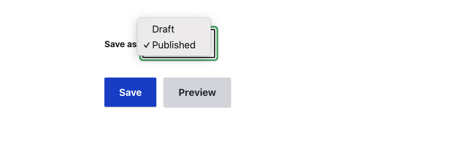 Publish your updates