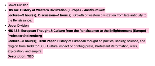 highlighted text
