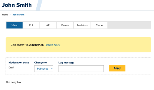publish now