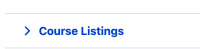 course listings screenshot